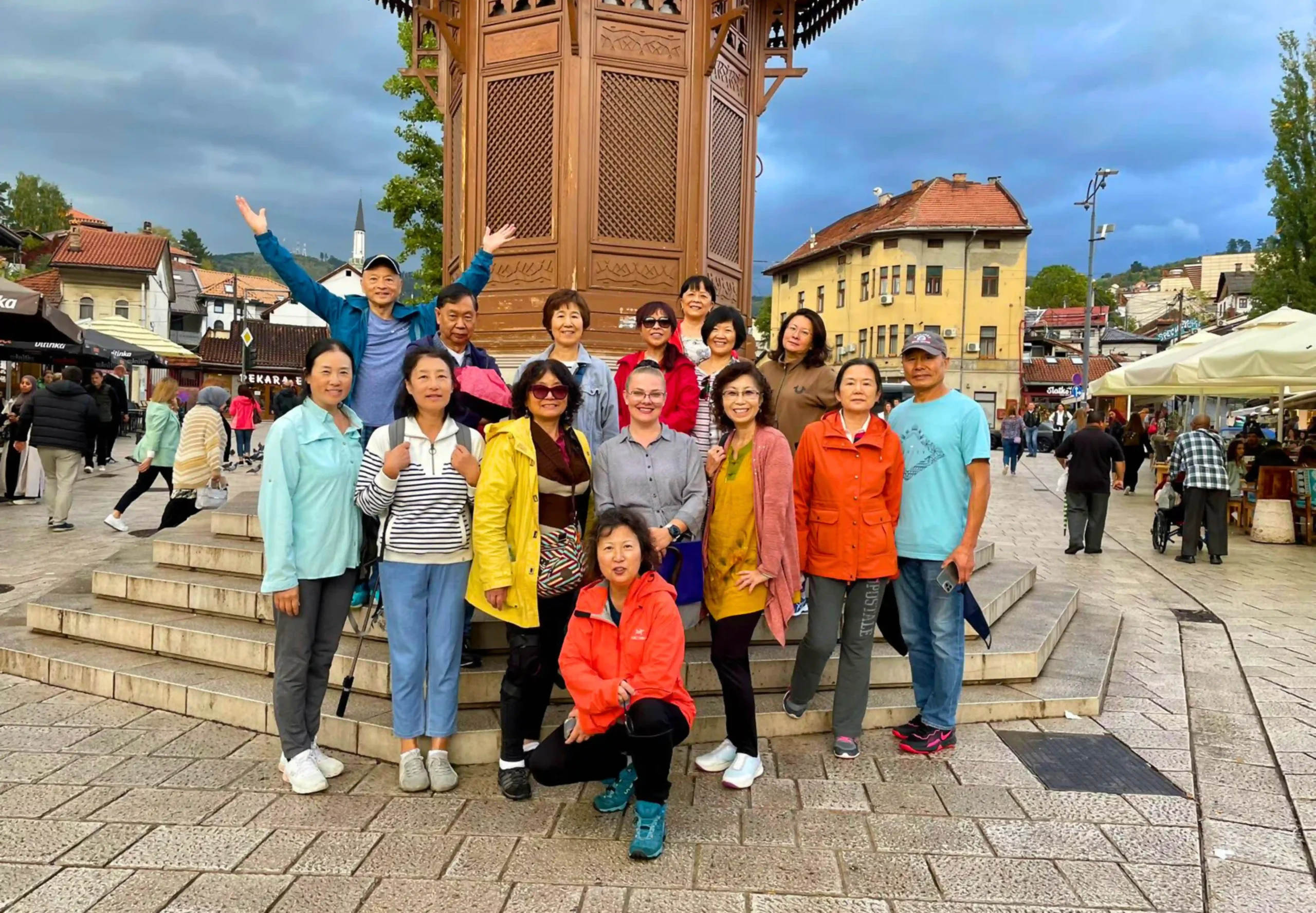 Travelers in Sarajevo, introducing the city's best Instagram spots
